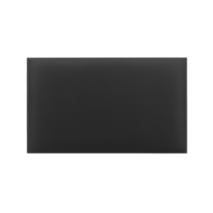 Polsterpaneel aus Kunstleder in Graphitgrau